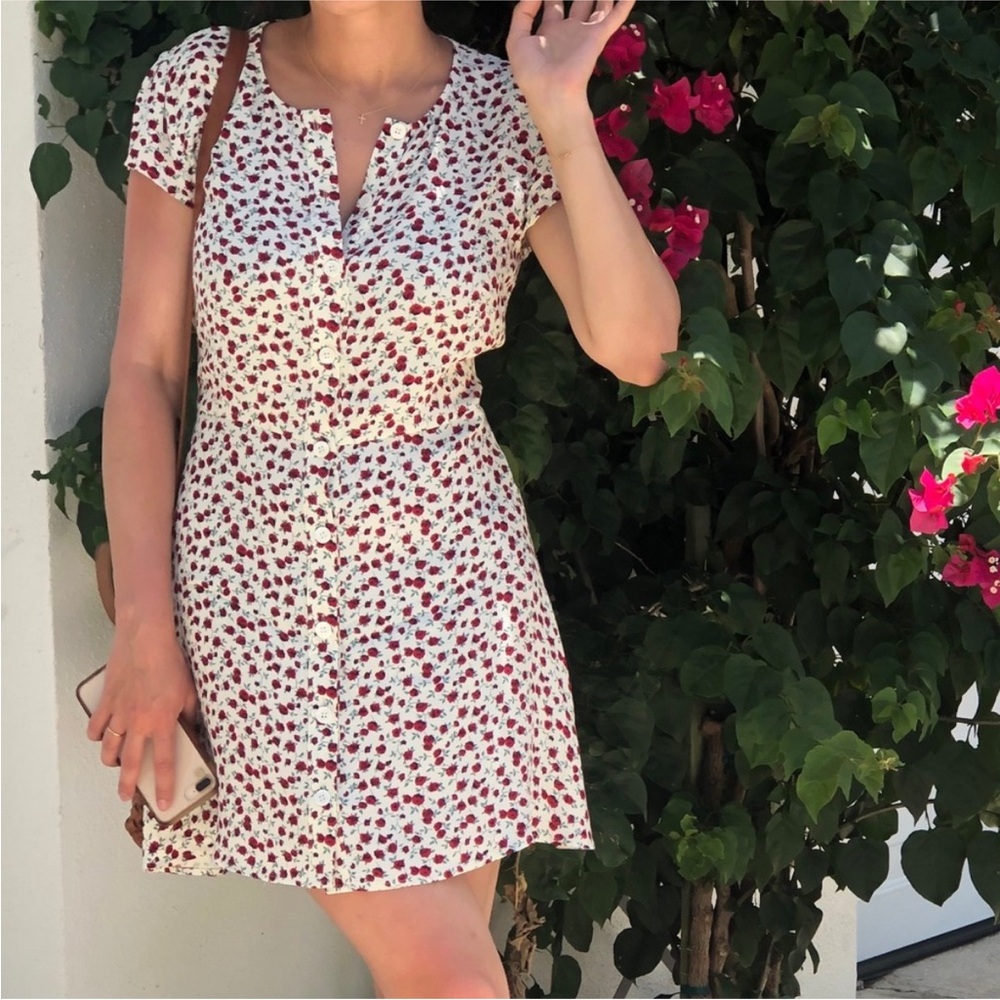 Reformation Floral Dress